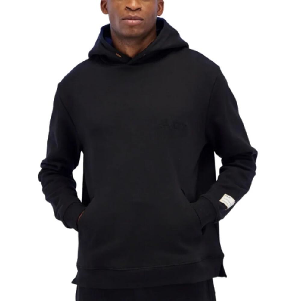 Bandit Men's Black Classic Cotton Fleece Melted Embroidered Hoodie Size XL
